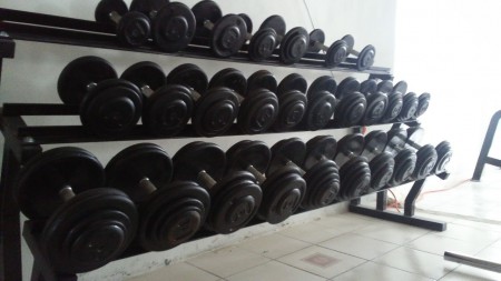 RACK TRIPLE DE MANCUERNAS 